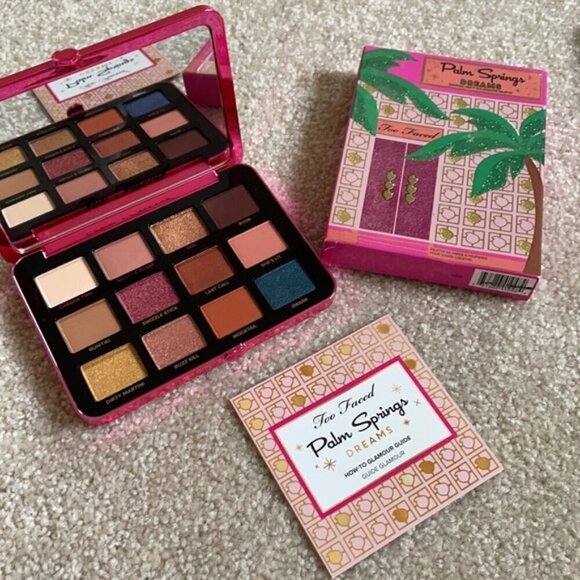 TOO FACED Palm Springs Dream Eye Shadow Palette NEW IN BOX - Picture 7 of 14